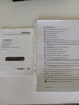 Prodám satelitní přijímač se satelitní parabolickou anténou. - 7