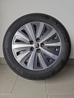 Orig. Skoda Drakon 5x112 Letní 215/55/17 - Zánovní - 7