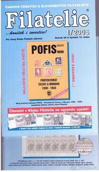 časopis - Filatelie od r. 1989 do r.2012 - 7