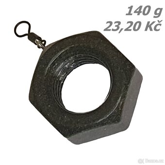 Rybářská krmítka Matice koncová 25-190 g Sleva 20% - 7