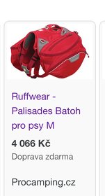 Batoh pro psa Fuffwear Aproach nový - 7