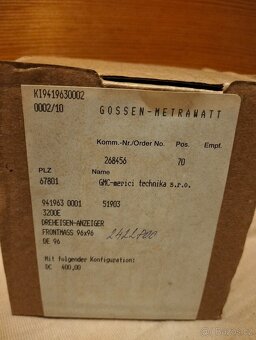 Voltmetry Gossen - 7