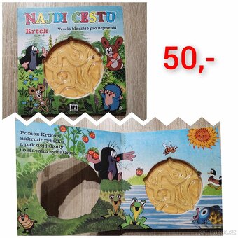 Puzzle dřevěné, puzzle, knížky, plyšáci aj. - 7