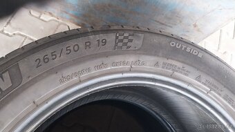 Prodám 2 x letní pneu Michelin 265/50/19 - 7