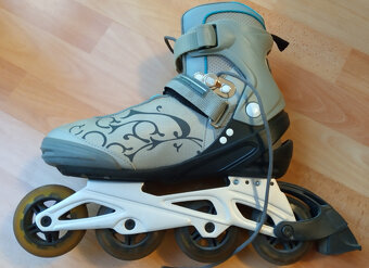 Kolečkové inline brusle vel. 40-41 - 7