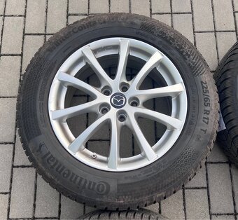 Mazda CX-5 - 17"alu + zimní 225/65 R17 Continental 8mm - 7