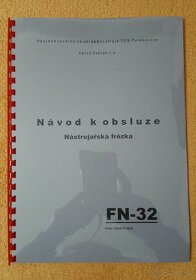Návody kovo frézek FA-3, FN-20, FN-22, FN-32... - 7