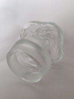 Retro dóza Pavel Pánek, lisované sklo, ČSSR, pošta 79.- - 7