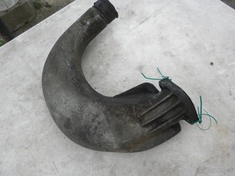 JAWA VILLIERS výfukové koleno chobot nálezový stav - 7