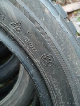 Prodám pneu zimní bridgestone blizzak 225/55R17 RSC - 7