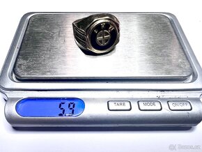 Zlatý prsten BMW 5,9g,zlato 585/1000(14kt) - 7