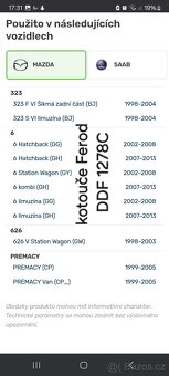 Mazda 6 kotouče, destičky, komplet filtry - 7