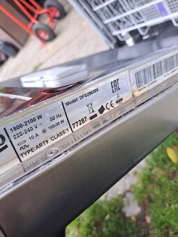 prodám myčku beko 45cm na díly - 7