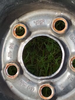 15" Plechove disky 5x100 - 7