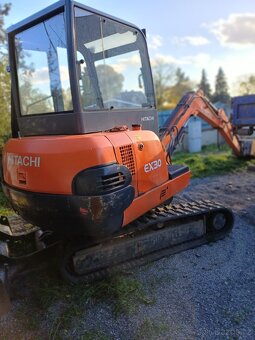 Miny bagr Hitachi ex 30 - 7