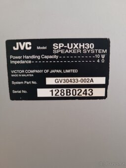 Reproduktory JVC SP - UX30 pár - pěkné - 7