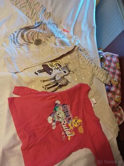 Prodám set dívčího oblečení 110/116 - 7