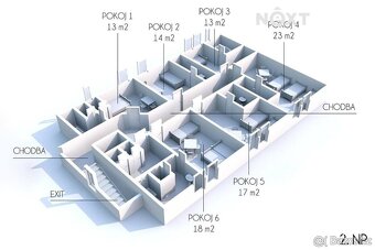 Prodej komerční Ubytování, 300㎡ - 7