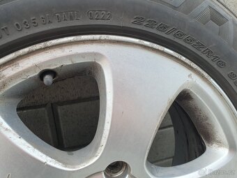 ALU kola Volvo + letní pneu Nexen 225/55/R16 99W - 7