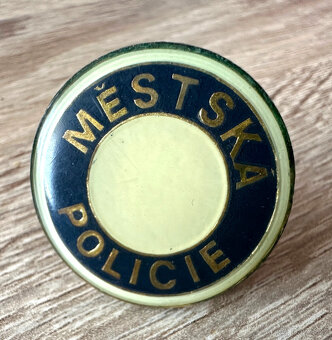 Policie městská odznak ČR placka označení - 7