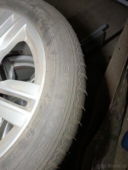 Pneu 255/50 R19 Nokian vč. ALU disků na BMW X5 - 7