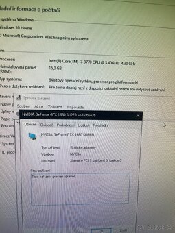 Herní PC GTX 1660 Super, i7, 16Gb RAM, 1T SSD - 7