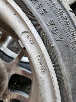Alu kola 7J 4x100 R15 s pneu - 7