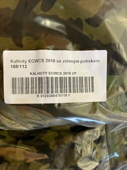 Goretexové kalhoty - vojenské - 7