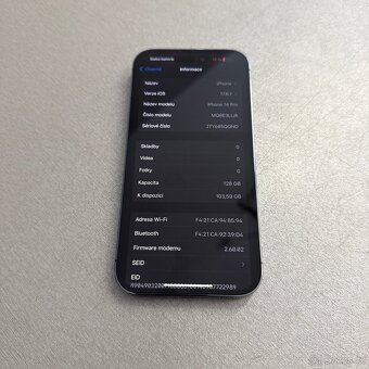 iPhone 14 Pro 128GB deep purple, bez škrábance, záruka - 7