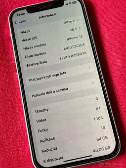 Apple 12 Zelenkavá barvička Nová baterie 100% - 7
