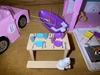 Mattel Barbie Karavan snů 3v1–kompletní set, stav jako nový - 7