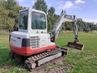 Pasovy bagr takeuchi tb 145 powertilt - 7