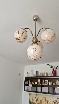 ART DECO LUSTR-ŽÍHANÉ KOULE - 7