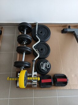 Fitness vybavení - kvalitní set za super cenu Finnlo,Trinfit - 7