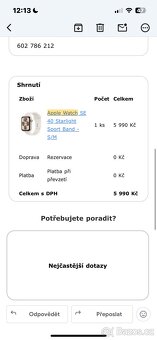 Apple Watch SE 40 Starlight - 7
