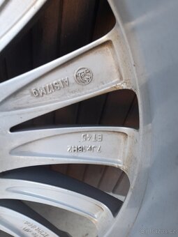 Prodám alu s pneu Barum - 7