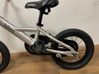 Dětské kolo Growbikes 12” stříbrné - 7