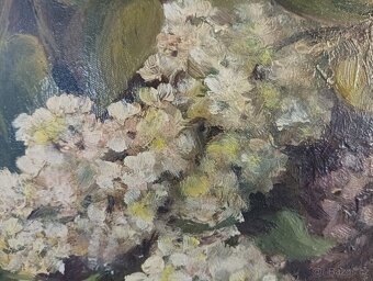 OBRAZ OLEJ NA DESCE - SIGNOVÁNO - 7