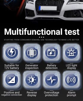 Tester autobaterie a alternátoru BT 171 - 7