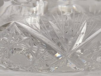 Starý popelník Bohemia Crystal Czechoslovakia, pošta 75.- - 7