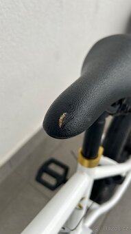 S’COOL XtriX mini 16 Dětské BMX kolo bílé / zlaté - 7