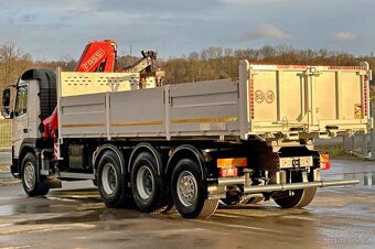 Volvo FMX 450 - 8x4 – Sklápěč/Valník + HR-FASSI F215A.0.24 – - 7