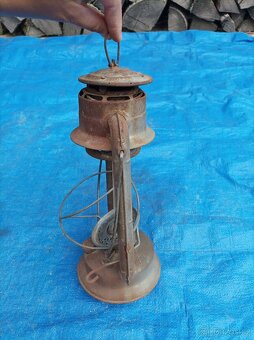 Petrolejová lampa Meva II. - 7