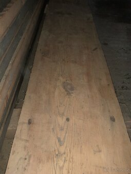 Prodám extra široké podlahové fošny. - 7