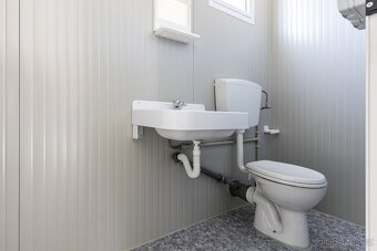 Kancelářkská buňka s WC a umyvadlem - 7