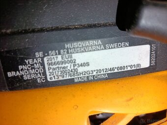 Motorová pila PARTNER P340S - 7