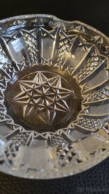 Popelník krásný broušený - váha 752 gramů - 7