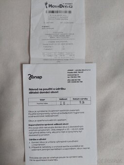 Dětské barefoot bačkory Jonap 28 - 7