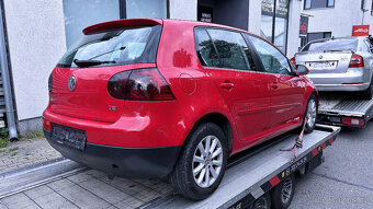 Vůz na náhradní díly VW Golf 5 hatchback 2009 CAXA JPG LY3D - 7