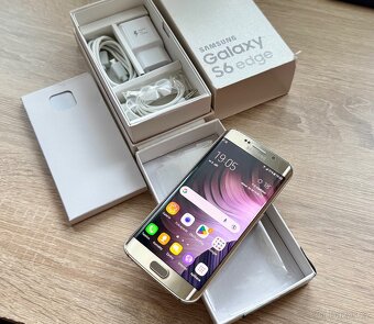 Samsung Galaxy S6 Edge 32gb Gold Platinum, komplet, zánovní - 7